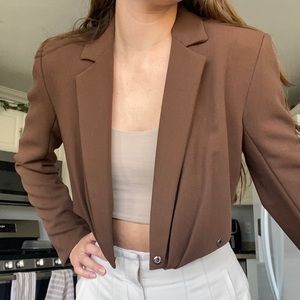 Zara Cropped Blazer
